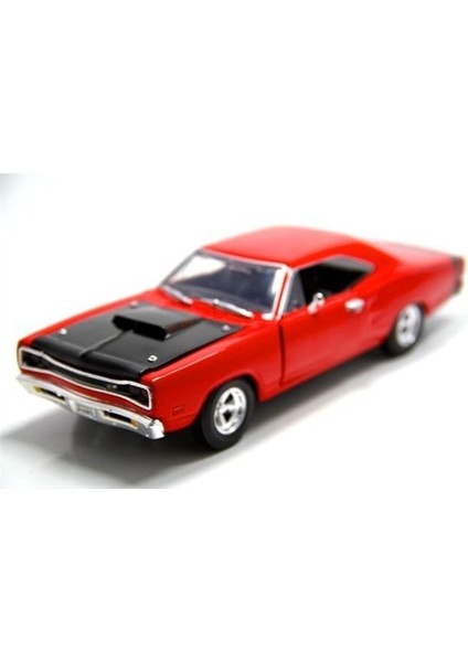 1:24 1969 Dodge Coronet Super Bee Kırmızı