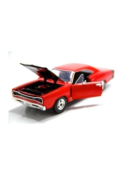 1:24 1969 Dodge Coronet Super Bee Kırmızı