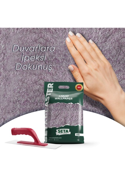 Seta Plaster / S-172 / Ipek Sıva | Canlı Sıva | Dekoratif Sıva