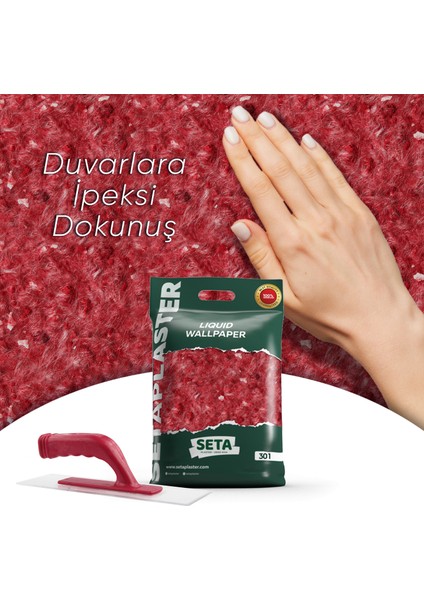 / G-301 / Ipek Sıva | Canlı Sıva | Dekoratif Sıva