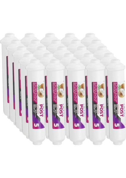 Toptan 25 Adet Orbita Post Karbon Tatlandırıcı Filtre 1200 Iodine