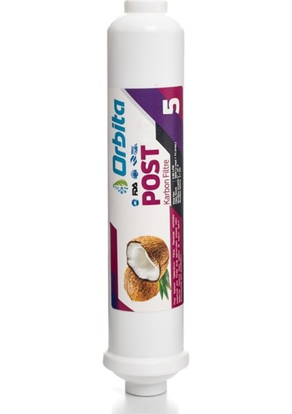 Toptan 25 Adet Orbita Post Karbon Tatlandırıcı Filtre 1200 Iodine fiyatları