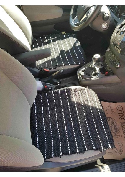 Terletmez Oto Koltuk Kilim Minder Seti Karışık Renk