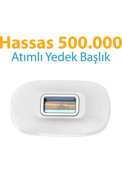 Tamam Elektronik Enzo Professional Lazer Epilasyon Cihazına Uyumlu 500000 Atımlı Yedek Başlığı