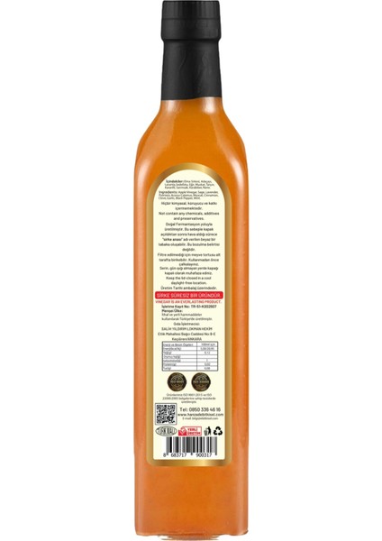 İçilebilir Katkısız Cam Şişe Dört Hırsız Sirkesi 6 x 500 ml fırsatları