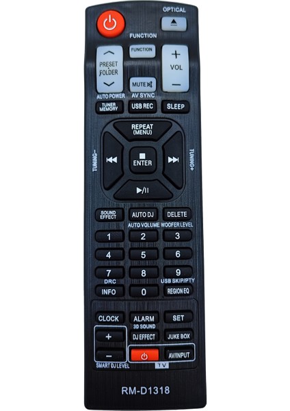 Lg RM-D1318 Ses Sistemi Kumandası