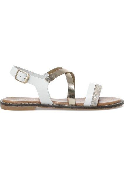 Carsy 2fx Beyaz Kadın Düz Sandalet fiyatları