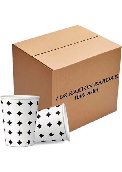 Karton Bardak 7 Oz 1000 Adet