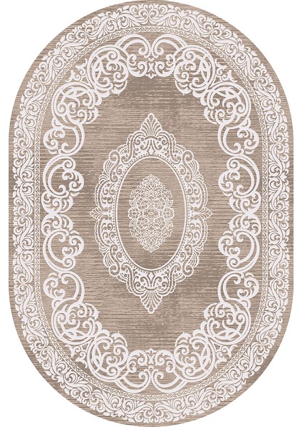 Dijital Baskı Yıkanabilir Kaymaz Taban Oval Salon Halısı RVG7187-HK141 fiyatları