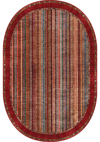 Dijital Baskı Yıkanabilir Kaymaz Taban Oval Salon Halısı RVG7223-HT647 fiyatları