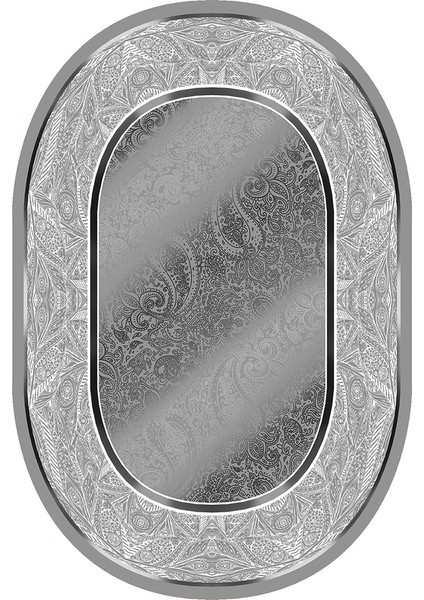 Dijital Baskı Yıkanabilir Kaymaz Taban Oval Salon Halısı RVG7240-SD1024 fiyatları