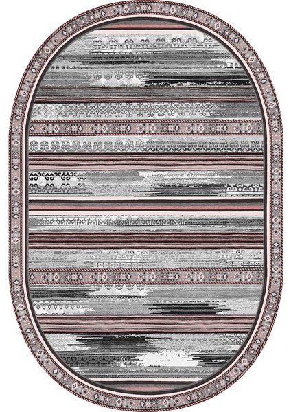 Dijital Baskı Yıkanabilir Kaymaz Taban Oval Salon Halısı RVG7233-SD240 fiyatları