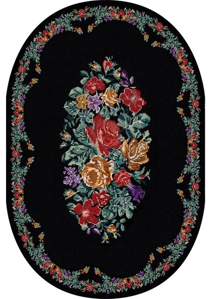 Dijital Baskı Yıkanabilir Kaymaz Taban Oval Salon Halısı RVG7270-HT482 fiyatları