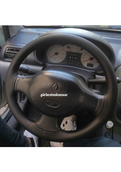 Renault Clio 2 Direksiyon Kılıfı Dikmeli Soft Siyah ( 38×10CM ) fiyatları