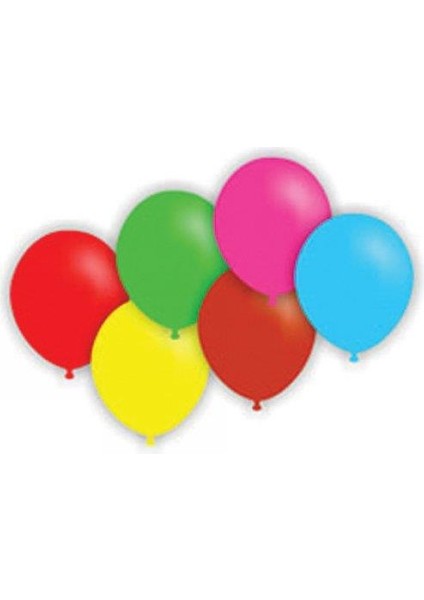 Tek Renk Balon Siyah (100'LÜ)