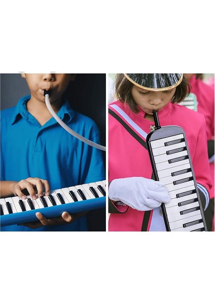Kırmızı Melodika 32 Tuş Bez Çantalı 1 Adet Masis 32 Tuşlu Melodika Çantalı modelleri