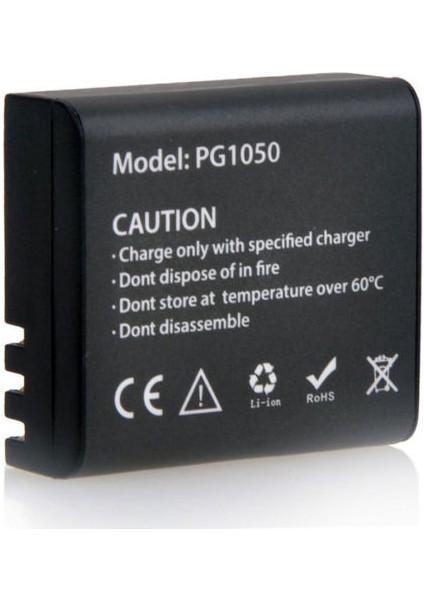 Eken H9R 2 Parça USB Çift Batarya Şarj Istasyonu ve Yedek Pil Seti Gplus PG1050-USB02