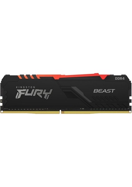 KF432C16BBA/8 8GB DDR4 RAM 3200MHz CL16 Fury Beast RGB Desktop Gaming RAM
