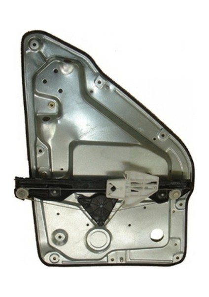 2001 - 2007 Skoda Fabia Arka Cam Krikosu Sol Elektrikli - Motorsuz (Tablalı) (Hb) (Oem NO:6Y1839461)