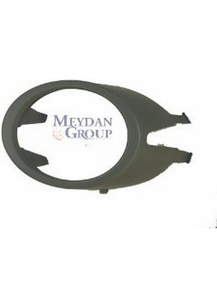 Audi A4 - 2005 - 2008 Sis Lamba Kapağı Sol Gri (Sis Delikli) (Oem NO:8E0807682F1)