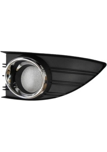 2009 - 2012 Renault Fluence Sis Lamba Kapağı Sol Siyah (Sis Çerçevesi Nikelajlı) (Oem NO:261523809R)