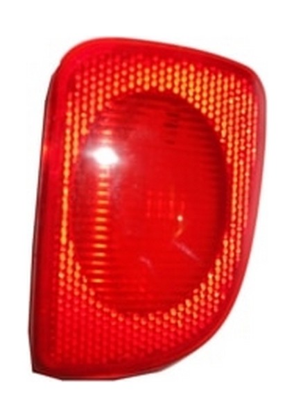 2012 - 2013 Mercedes Çıtan Arka Tampon Reflektörü Sağ Kırmızı - Sissiz (Pleksan) (Oem NO:8200419908)