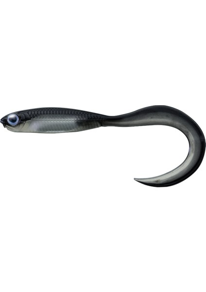 Fish Arrow Flash J Curly 5cm Sw #152 Luminova Black Blue Sahte Balık