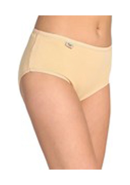 6'lı Tutku Bayan Elastan Külot Ten