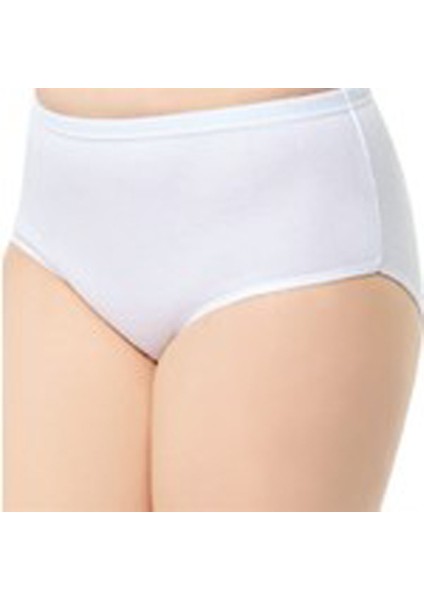 12'li Tutku Bayan Ribana Külot Beyaz