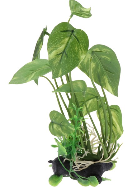 Akvaryum Teraryum Sürüngen Tankı Peyzaj Süslemeleri Için Yapay Bitki 22 cm (Yurt Dışından) fiyatları