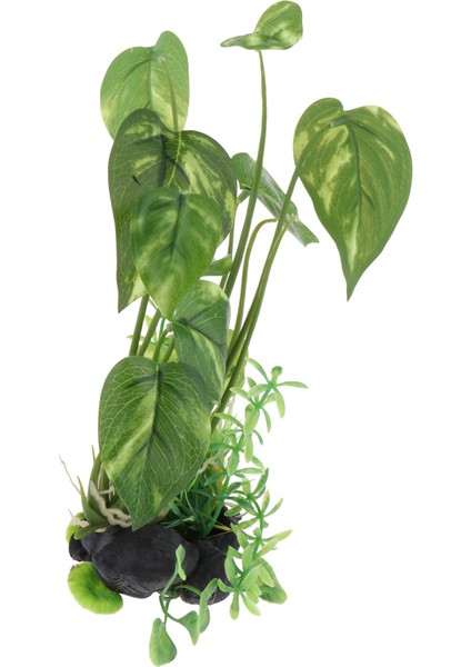 Akvaryum Teraryum Sürüngen Tankı Peyzaj Süslemeleri Için Yapay Bitki 22 cm (Yurt Dışından) indirimleri