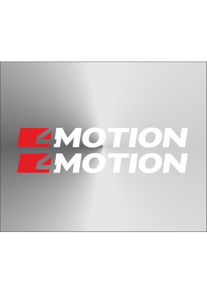 Volkswagen 4 Motion Sticker 2 Adet