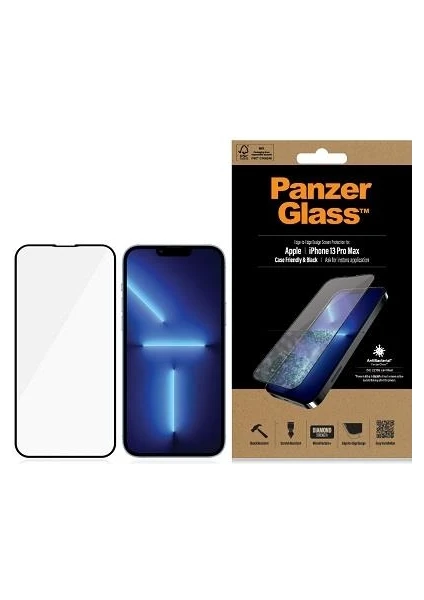 Panzerglass Apple iPhone 13 Pro Max Case Friendly  Privacy Ab