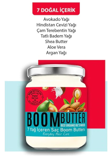 Herbal Science Boom Butter Saç Bakım Yağı 190 ml fiyatları