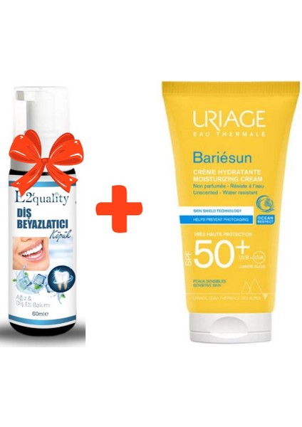 E2'quality Diş Köpüğü + Urıage Bariesun Cream Sans Parfum Spf 50 50 ml