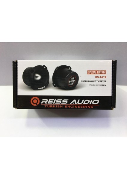Reıss Audıo reis Audio RS-TA19 100W Dome Tweeter