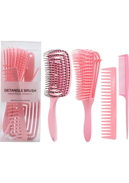 Kuaför Tarak Seti (4 Adet/set Pembe) (Yurt Dışından) fiyatları