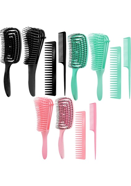 Kuaför Tarak Seti (4 Adet/set Pembe) (Yurt Dışından) modelleri