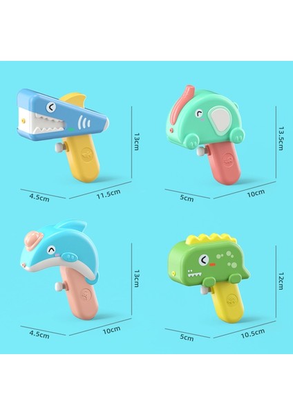 2pcs By-02 Çocuk Açık Hava Itme Tipi Su Sprey Oyuncakları Fil modelleri