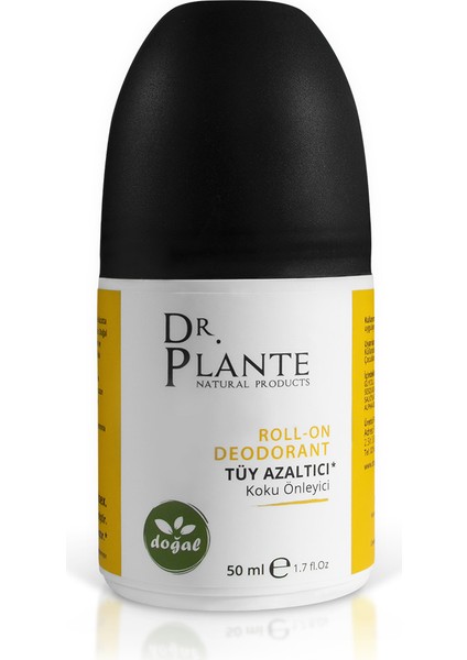 Çift Etkili Doğal Roll-On Deodorant 50ML