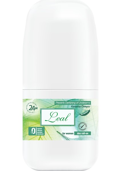 Leal Deo Doğal Içerikli Kadın Roll On 50 Ml