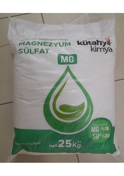 Magnezyum Sülfat 25 Kg