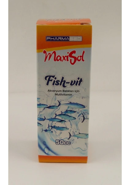 Fish Vit Akvaryum Balıkları Için Multivitamin 50 ml