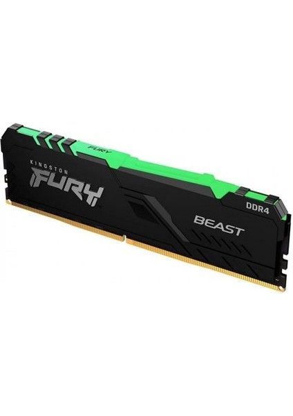 KF432C16BBA/8 8GB DDR4 RAM 3200MHz CL16 Fury Beast RGB Desktop Gaming RAM