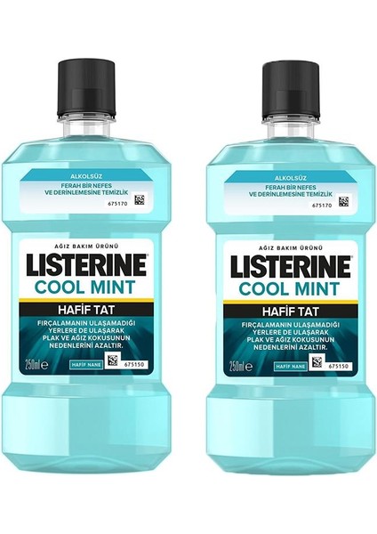 Cool Mint Hafif Tat 250ML+250ML 2li Paket