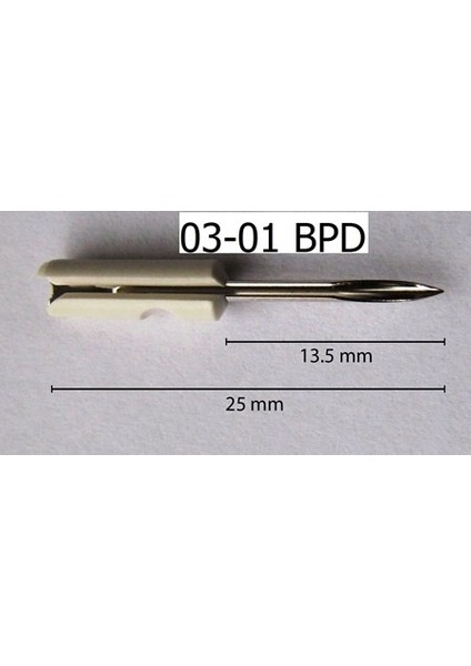 Ince Beyaz (veya Sarı)Plastik Dipli Iğne-03.01.BPD 5 Adet fiyatları