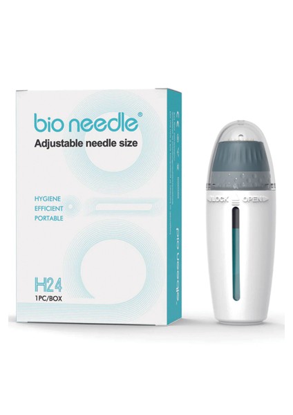 H24 Titanyum Serum Ampul Uygulayıcı Aplikatör Ayarlanabilir 0,25MM ile 1.50MM Arası Hydradermaroller fiyatları