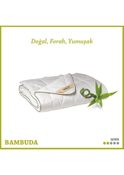 Elegante Bambuda Bambu Yorgan 155X215