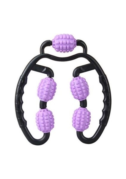 U Şekli Tetik Noktası Masaj Silindiri Kol Bacak Boyun Kas Doku Için Fitness Spor Yoga Pilates Spor Tekerlek Yüz Germe Aracı | Ev Kullanımı Güzellik Cihazları (Yurt Dışından)