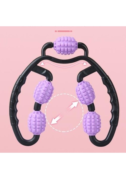 U Şekli Tetik Noktası Masaj Silindiri Kol Bacak Boyun Kas Doku Için Fitness Spor Yoga Pilates Spor Tekerlek Yüz Germe Aracı | Ev Kullanımı Güzellik Cihazları (Yurt Dışından) fiyatları